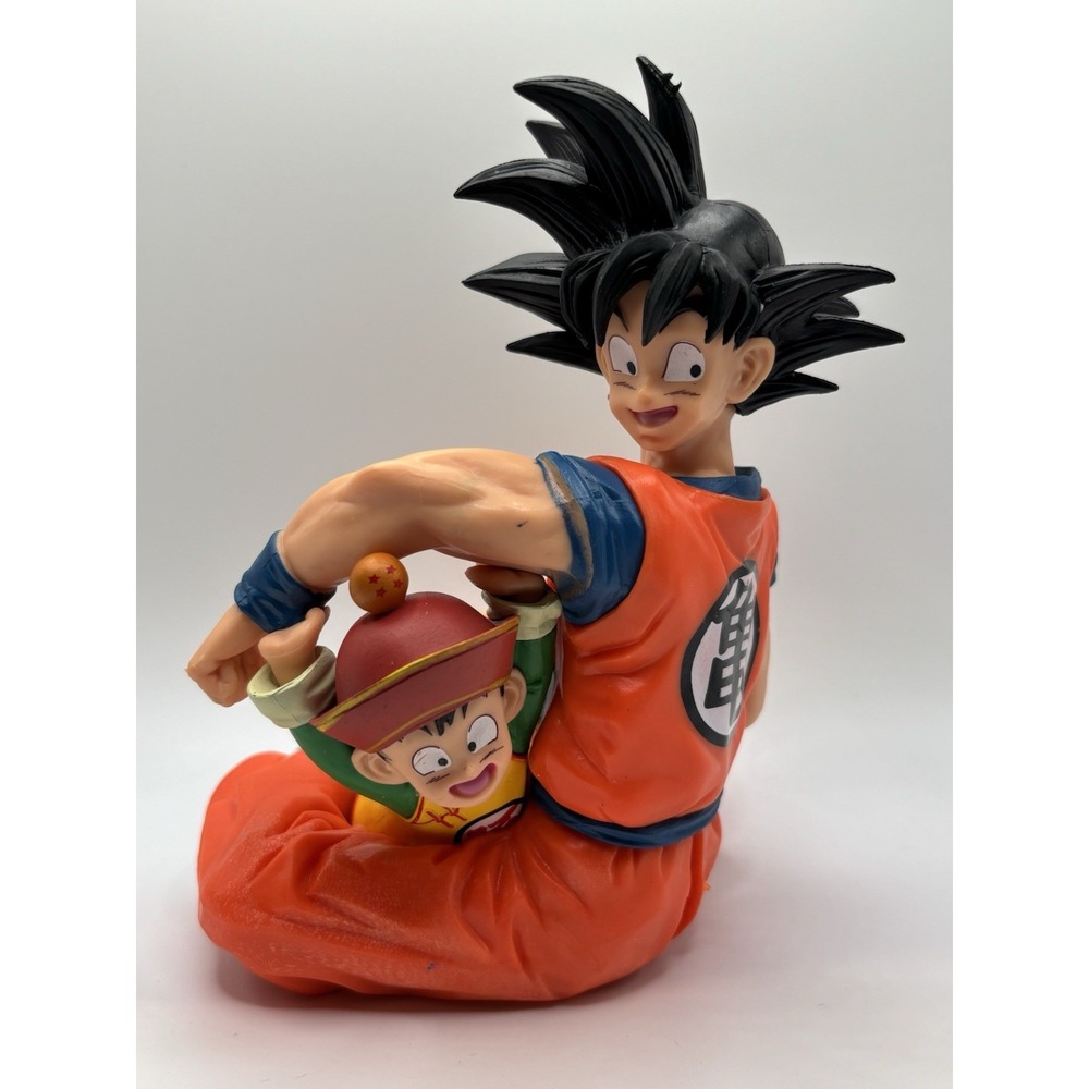New without Box Dragon Ball Z Son Goku & Son Gohan Father and‎ Son Statue Figure
